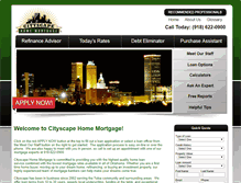 Tablet Screenshot of cityscapehome.com